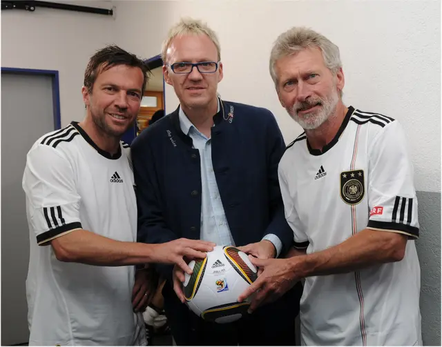 Lothar Matthäus, Ralph Schader, Paul Breitner | Foto: Goli-Press