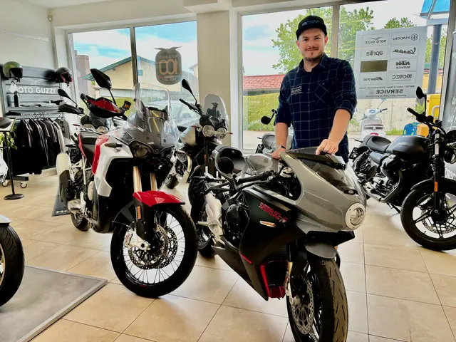 Geschäftsführer Peter Leber ist ein echter Coup gelungen: Motec Leber &amp; Hahn ist jetzt Kärntens Exklusivhändler für MV Agusta. | Foto: MeinBezirk.at