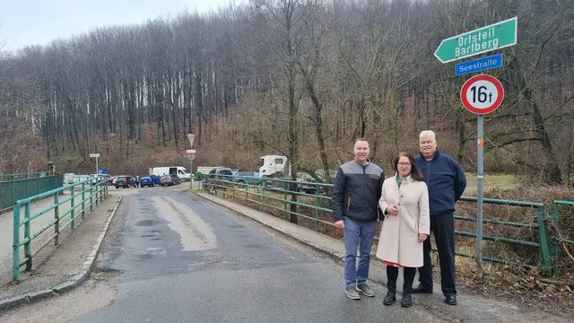 Alte Seebrücke beim Wienerwaldsee wird Mitte Mai abgerissen