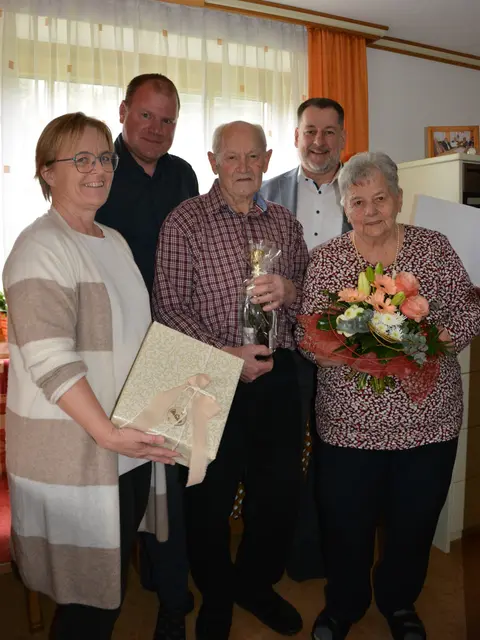 Franz und Katharina Puttinger feiern Eiserne Hochzeit