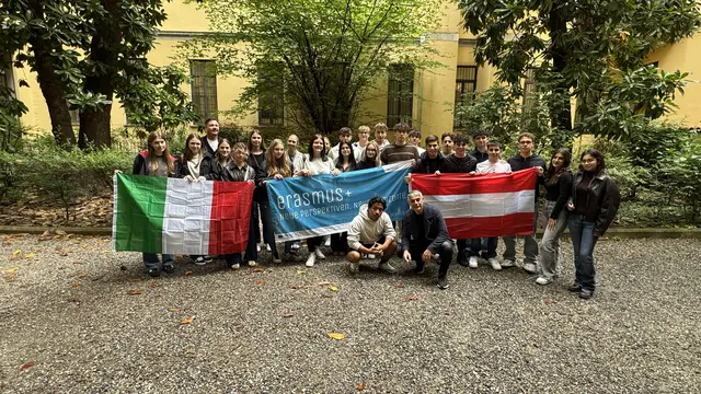 Italienische und Voitsberger Schülerinnen und Schüler in Mailand | Foto: HAK Voitsberg