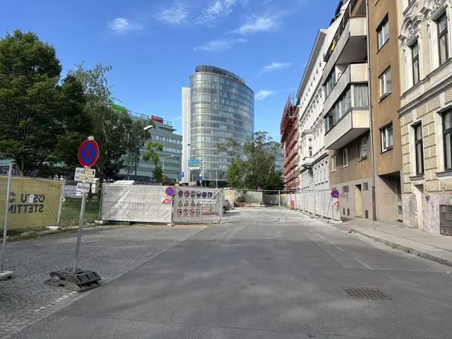 Aufgrund der Wiental-Baustelle kommt es zu einer Verkürzung der Sackgasse. Die Einschränkungen bleiben voraussichtlich bis Ende 2027 bestehen. | Foto: Matthias Pandrea/MeinBezirk