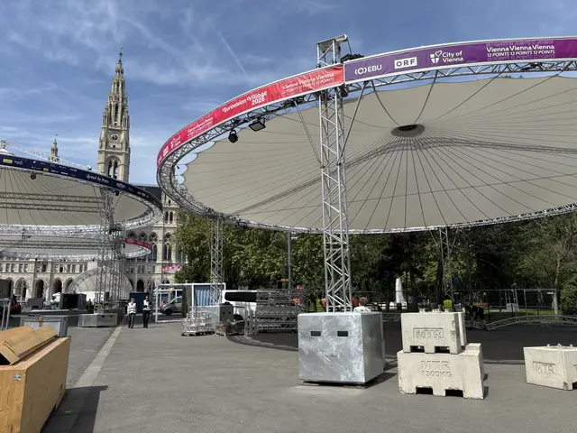 Die Vorbereitungen für "Eurovision Village" laufen auf Hochtouren. | Foto: Antonio Šećerović/MeinBezirk