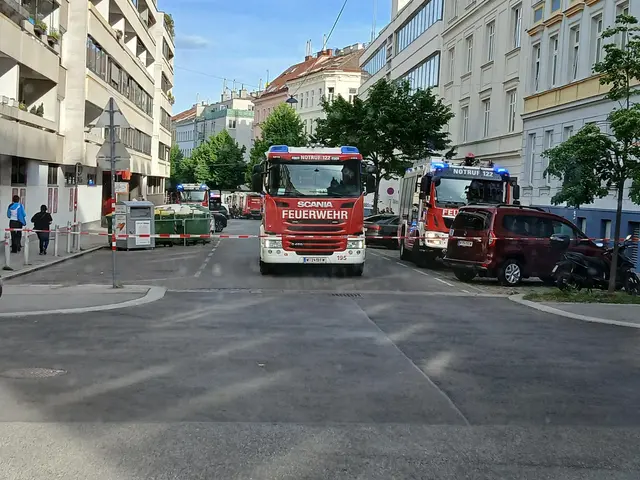 Die Berufsfeuerwehr Wien musste sich am Mittwochnachmittag mit einem Flüssigkeitsaustritt in einem Ottakringer Betrieb beschäftigen. | Foto: privat