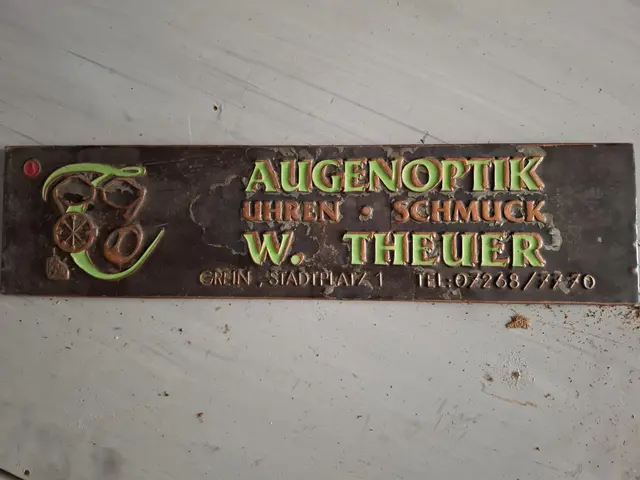 Schilder, die vor Jahren noch aktuell waren, haben bei Experten heute schon Kultstatus. In Grein wurden besondere Exemplare von einem Gemeindemitarbeiter „gerettet“ und jetzt in einem Depot entdeckt.  | Foto: Robert Zinterhof