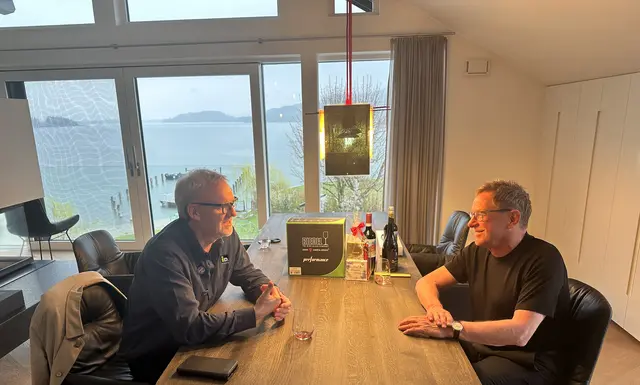 Ralph Schader und Ralf Rangnick | Foto: Kuen