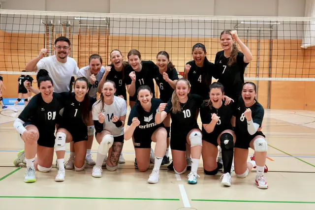 Riesiger Jubel über den erneuten Meistertitel | Foto: Askö Pregarten