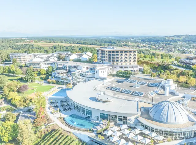 Blick auf das Allegria Resort Stegersbach