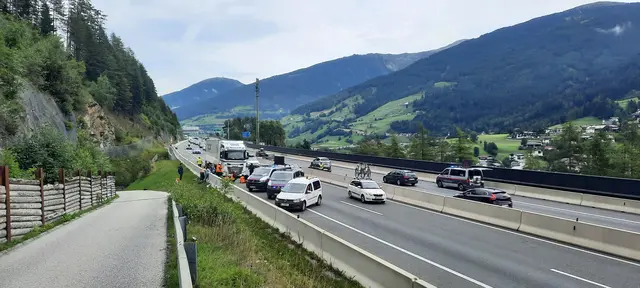 Der Plan am 30.5.: kein Verkehr auf der A 13 im Wipptal | Foto: Letzte Generation Österreich