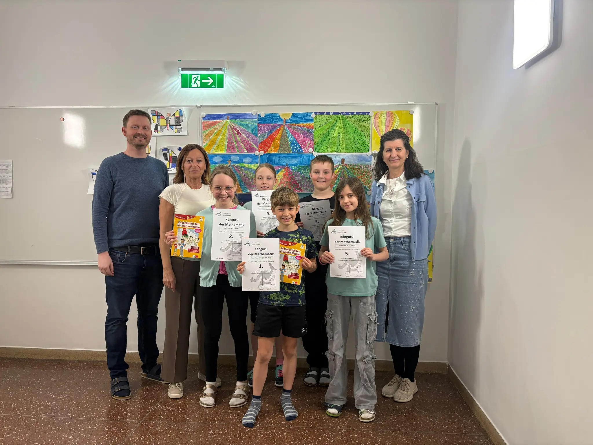 Kangaroo Competition: Elementary School Students in Enns Show Great ...