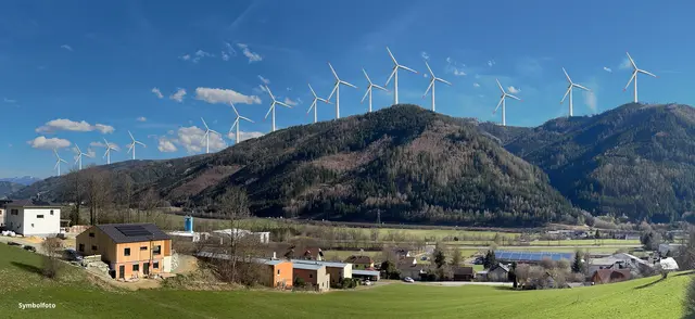 Bildmontage zur geplanten Eignungszone Steineck-Kammern: Eine neue Bürgerinitiative sammelt Unterschriften | Foto: Verein „Für ein lebenswertes Liesingtal“