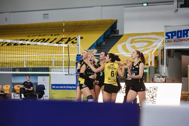 Bei den Linzer Steelvolleys blickt man durch den Cupsieg gegen den späteren Meister auf eine erfolgreiche Saison zurück. | Foto: Reischl