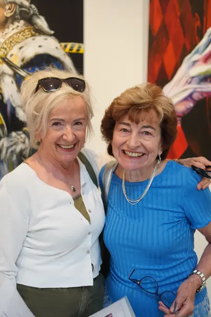 Regina Glaser besuchte die Ausstellung mit Monika Worlicek.