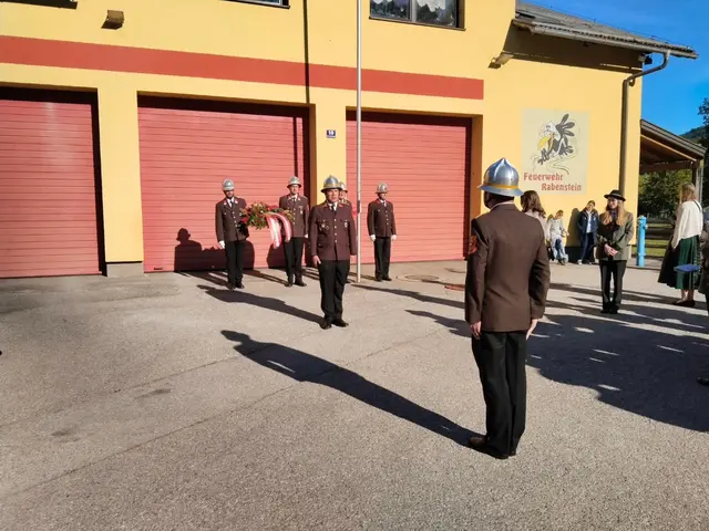 Die Feuerwehr Rabenstein feierte am 3. Mai ihre traditionelle Florianifeier. | Foto: FF Rabenstein