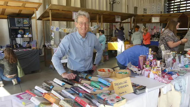 Der Stand der Bücherei Rattenberg wurde von Gottfried Seiwald betreut. | Foto: Gemeinde Radfeld