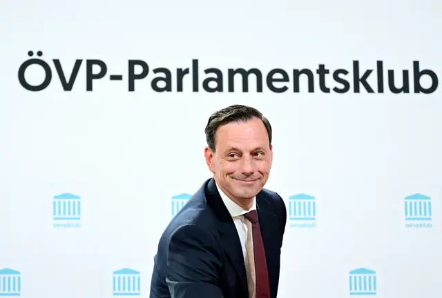 Ernst Gödl aus Dobl-Zwaring ist seit vergangener Woche der neue Klubobmann der ÖVP im Parlament. | Foto: APA-Images / APA / ROLAND SCHLAGER