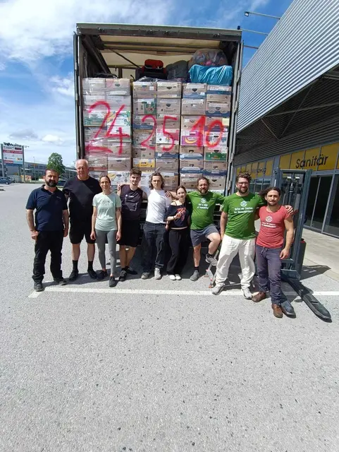 Foto: Karawane der Menschlichkeit