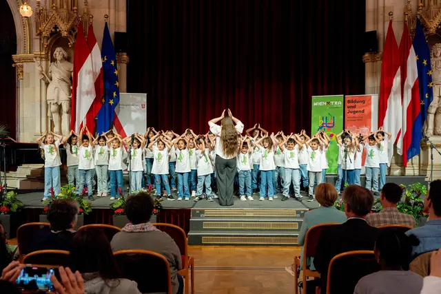 68 Chöre mit mehr als 2.100 Kindern und Jugendlichen nahmen am Wiener Jugendsingen 2026 teil. | Foto: WienXtra/Kajetan Koren