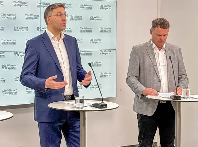 Laut dem Wiener ÖVP-Chef Markus Figl muss das SPÖ-geführte Rathaus dringend bei den Ausgaben sparen. | Foto: Andreas Pölzl/MeinBezirk