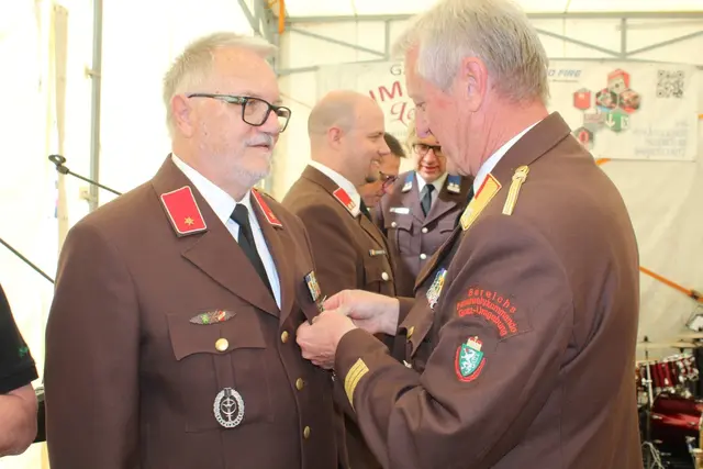 Verdienstkreuz in Gold:     BI a.D. Alfred Hirschbeck | Foto: FF Thondorf