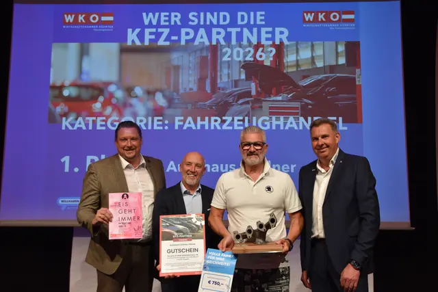 1. Platz KFZ-Handel: Škoda Autohaus Lindner | Foto: MeinBezirk.at/Michaela Erlacher