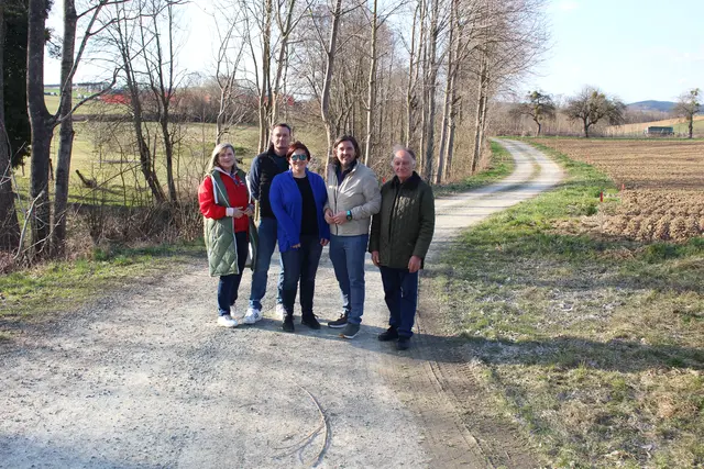 Auf Initiative der SPÖ wird zwischen Oberschützen und Willersdorf ein neuer Radweg errichtet. | Foto: Gemeinde Oberschützen