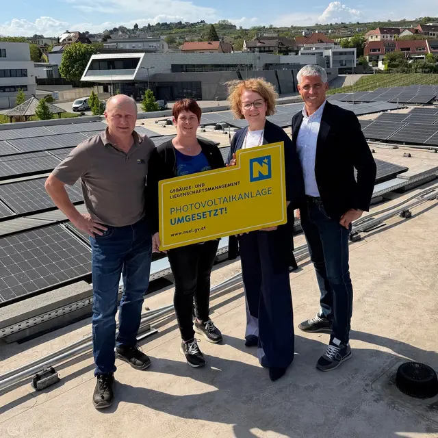 Neue PV-Anlage für die LFS Krems in Betrieb