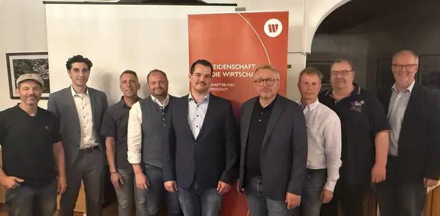 Das neugewählte Führungsteam des Wirtschaftsbundes Bad Zell. | Foto: WB Bad Zell