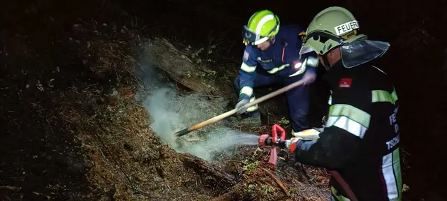 Waldbrandgruppe Frauenhofen im Einsatz in der Steiermark