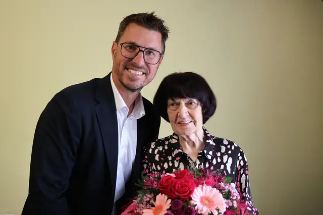 Edith Unterwaditzer feierte 90. Geburtstag