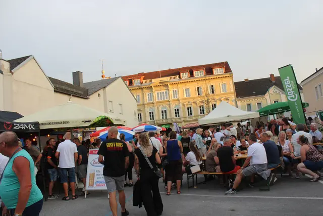Am 4. Juli findet das 11. Perger Bier- und Kulinarikfest statt. Bild von 2025. | Foto: Meinbezirk Perg/Köck