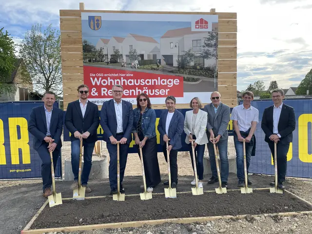 Am Dienstag fiel der Startschuss mit dem Spatenstich für das neue Wohnbauprojekt der OSG in Zemendorf-Stöttera. | Foto: OSG