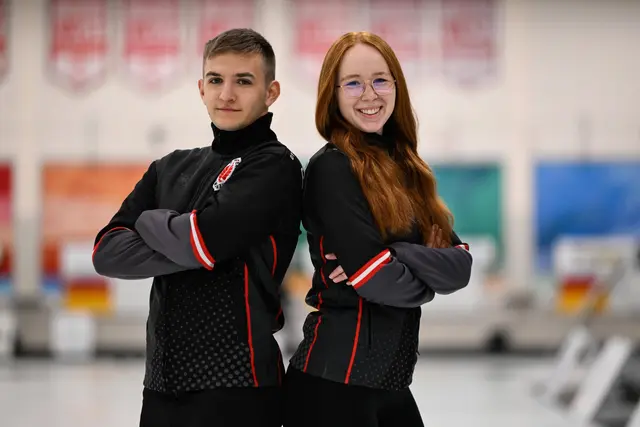 Florian Kramlinger und Hannah Wittibschläger. | Foto: CC Steyr