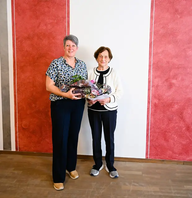Vbgm. Gabriela Dietl und die Jubilarin Hilda Dietl | Foto: Stadtgemeinde Gföhl