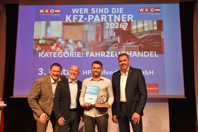 3. Platz KFZ-Handel: HP Reifendienst GmbH | Foto: MeinBezirk.at/Michaela Erlacher
