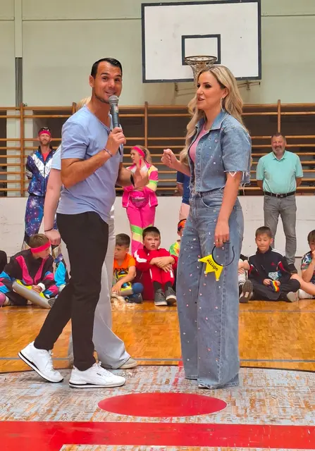 Stars mit weststeirischen Wurzeln: Daniel Düsenflitz und Natalie Holzner | Foto: MS Voitsberg/Plos
