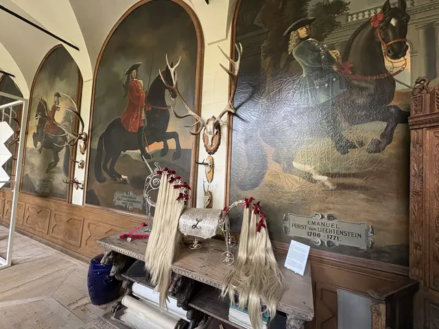 "Hollenegg Pony for eternal play" von Altynai Osmo ist aus Schmiedeeisen nach dem Vorbild von Spielzeugpferden im Schloss mit einem Set abnehmbarer Accessoires entstanden. Die lange Mähne und Schweif sind eine Reminiszenz an den Haflinger. | Foto: MeinBezirk/Susanne Veronik