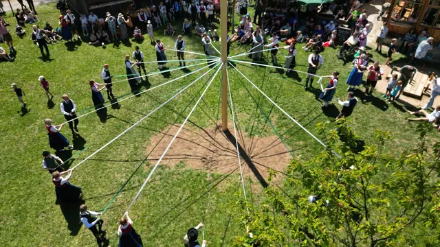 Der Heimatverein Maderecker aus Bruck absolvierte rund um den ersten Mai ein dichtes Programm. | Foto: Heimatverein Maderecker