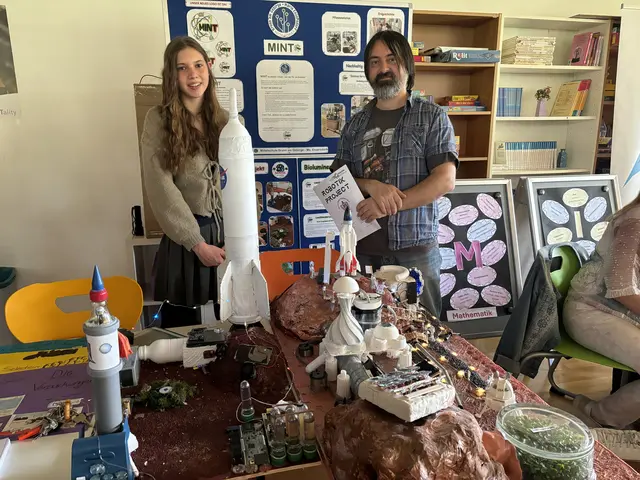 In das Weltall führte das Projekt der MS Brunn-Maria Enzersdorf. | Foto: Hirss