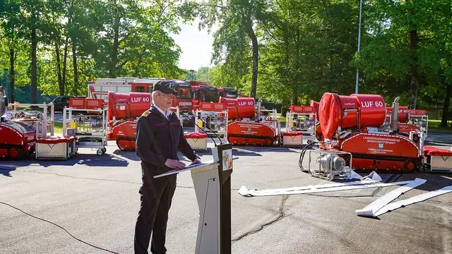 Die steirische Feuerwehrspitze freute sich über das neue Investitionspaket des Landes. | Foto: FF Mooskirchen