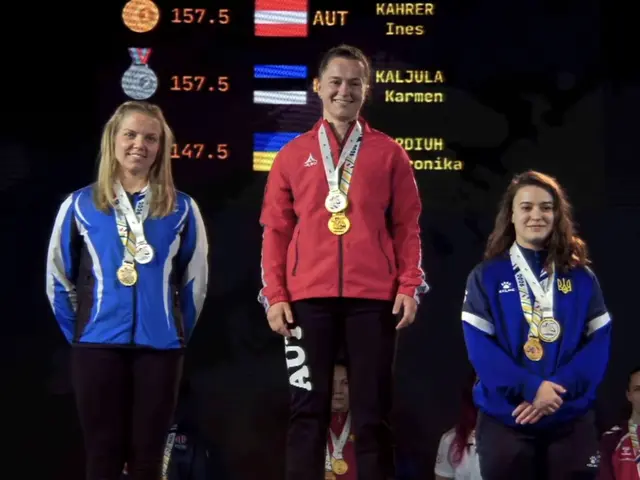 Ines Kahrer ist Vize-Europameisterin im Equipped Kraftdreikampf