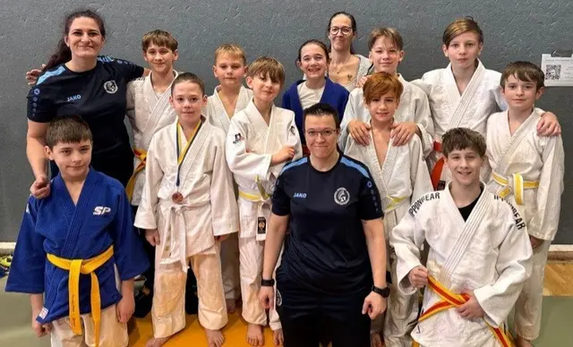 Gruppenfoto Judokas