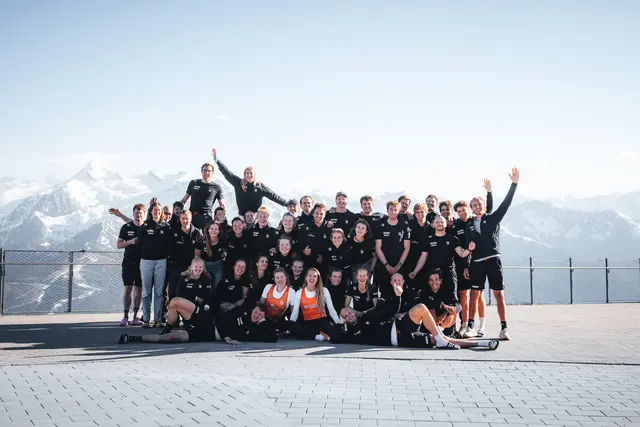 Niederländisches Ruderteam trainiert in Zell am See