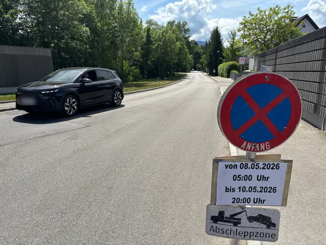 Park- und Halteverbot auf den umliegenden Straßen. | Foto: MeinBezirk/Stephan Fugger
