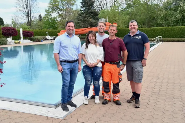 Weißkirchen feiert die Eröffnung des Schwimmbades am 14. Mai. | Foto: Gemeinde Weißkirchen