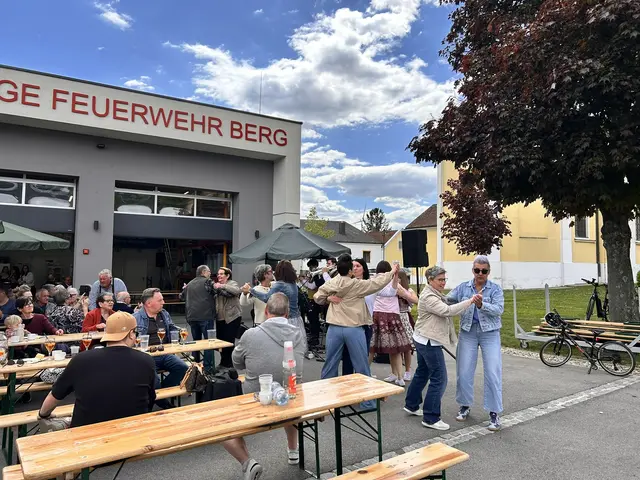 Getanzt wurde auch. | Foto: Berger Jugend
