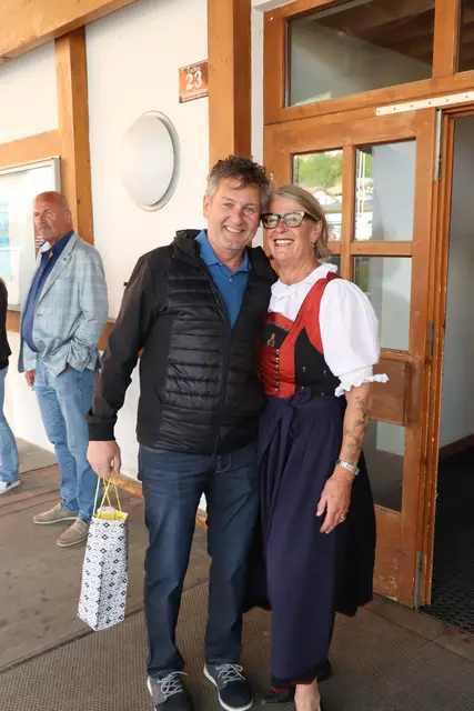 Ingo und Birgit Runggaldier. | Foto: Kendlbacher