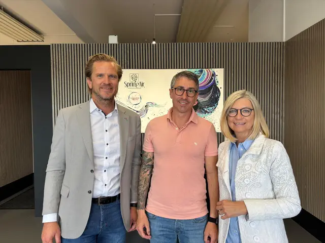 SpringAir: Viktor Larissegger, Kristijan Weinberger-Kouba und Daniela Gemeinbauer (v. l.)