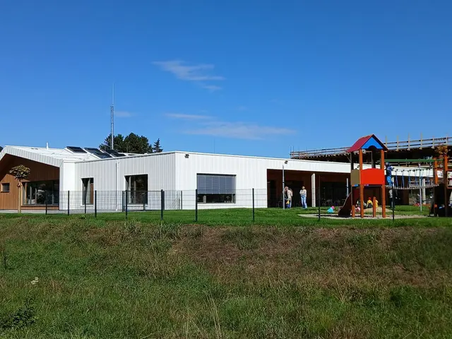 Der neue dreigruppige Kindergarten in Krottendorf ist gut ausgelastet. | Foto: Gemeinde Krottendorf-Gaisfeld