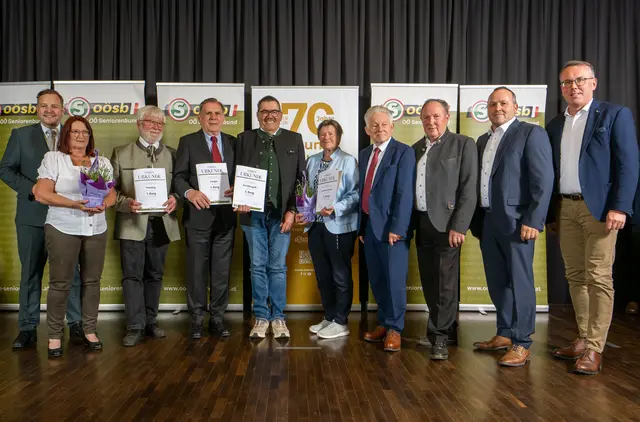 Lengau und Perwang sind Braunaus Seniorenbund-Champions